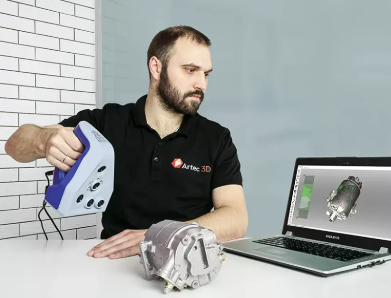 Artec Space Spider Handheld 3D Scanner by Prototyping Solutions