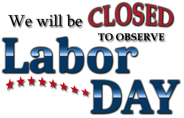 Office Closed for Labor Day - Prototyping Solutions